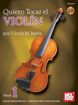 Paperback Quiero Tocar el Violin, Nivel 1 [With CD (Audio)] [Spanish] Book