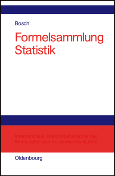 Hardcover Formelsammlung Statistik [German] Book