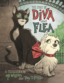 Library Binding Story of Diva and Flea Book