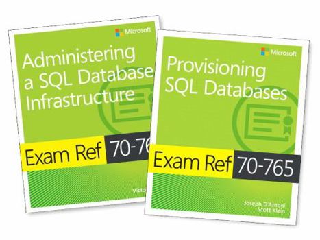 Paperback McSa SQL 2016 Database Administration Exam Ref 2-Pack: Exam Refs 70-764 and 70-765 Book