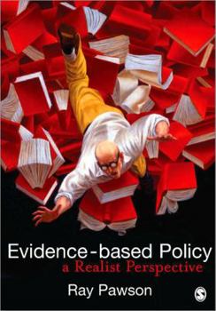 Paperback Evidence-Based Policy: A Realist Perspective Book