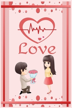 Love: Original appreciation gift for couples to write in. Unique present for groom and bride to be, proposed day, newlyweds