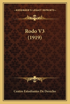 Paperback Rodo V3 (1919) [Portuguese] Book