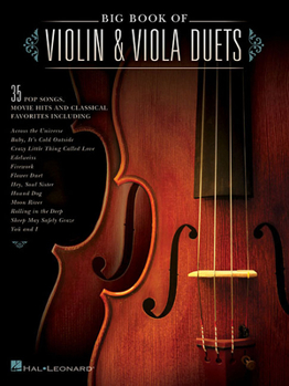 Paperback Big Book of Violin & Viola Duets Book