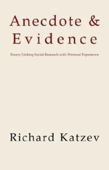 Paperback Anecdote & Evidence Book