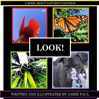 Paperback Look!: A book about nature's paintbox Book