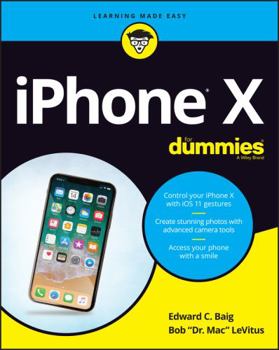 Paperback iPhone X for Dummies Book