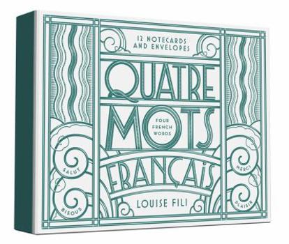 NOT A BOOK: Quatre Mots Français Notecards