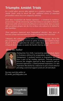 Paperback Triumphs Amidst Trials [Large Print] Book