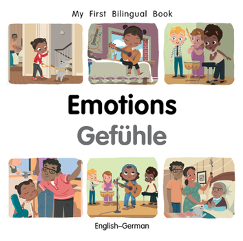 Board book My First Bilingual Book-Emotions (English-German) Book