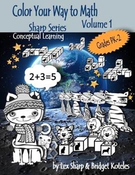Paperback Color Your Way to Math: Volume 1 Book