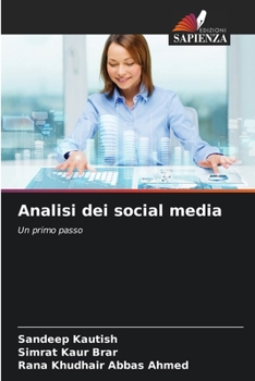 Paperback Analisi dei social media [Italian] Book