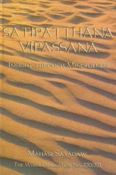 Paperback Satipatthana Vipassana Book