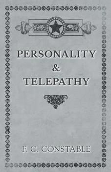 Paperback Personality and Telepathy Book