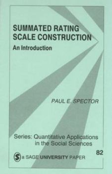 Paperback Summated Rating Scale Construction: An Introduction Book