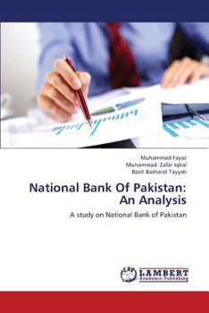 Paperback National Bank of Pakistan: An Analysis Book