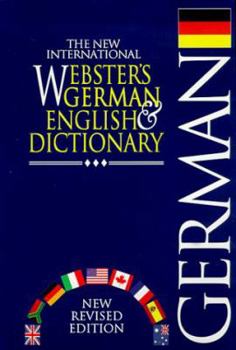 Hardcover The New International Webster's German & English Dictionary Book