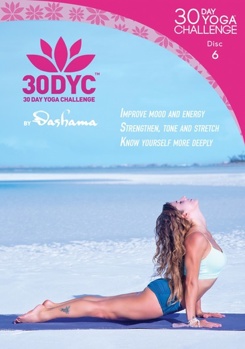 DVD Dashama Konah Gordon: 30 Day Yoga Challenge Disc 6 Book