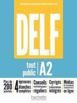 Paperback DELF tout public - Nouveau format d'épreuves (A2) [French] Book