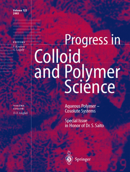Hardcover Aqueous Polymer -- Cosolute Systems: Special Issue in Honor of Dr. Shuji Saito Book
