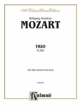 Paperback Trio, K. 266 Book