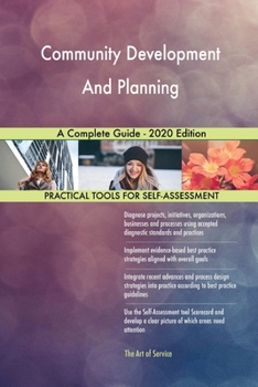 Paperback Community Development And Planning A Complete Guide - 2020 Edition Book