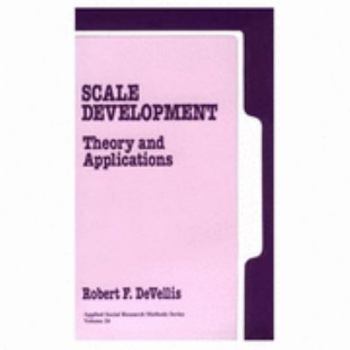 Paperback Scale Development: Theory and Applications (Applied Social Research Methods) Book