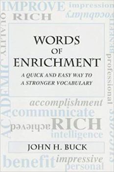 Paperback Words of Enrichment: A Quick and Easy Way to a Stronger Vocabulary Book