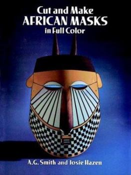 Paperback Cut & Make African Masks Book
