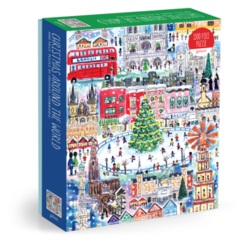 Misc. Michael Storrings Christmas Around the World 1500 Piece Puzzle Book