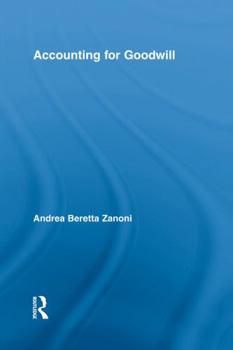 Paperback Accounting for Goodwill Book