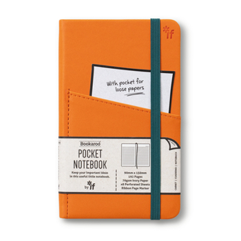 Misc. Bookaroo Pocket Notebook (A6) Orange Book