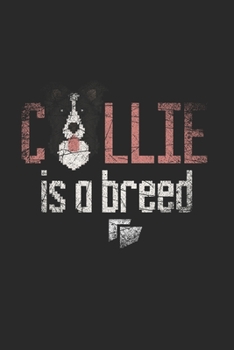 Paperback Collie Notebook: Diary Journal 6x9 inches with 120 Dot Grid Pages Book