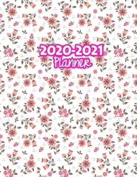 2020-2021 Planner: Two Year Calendar Organizer and Goal Journal | January 2020 - December 2021 Daily, Weekly and Monthly Planner Book with Back Sticker Expression Wall for 2 Years | Design Code 839903