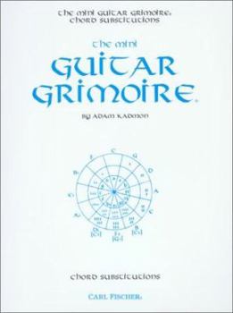 Paperback GT8 - The Mini Guitar Grimoire- Chord Substitutions Book