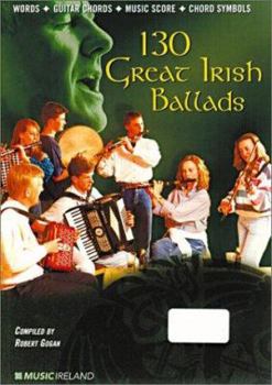 Paperback 130 Great Irish Ballads, Book and CD Book