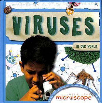 Hardcover Viruses (Under the Microscope) Book