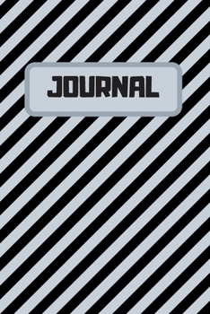 Paperback simple black and white journal: simple black and white journal: 120 pages (6 x 9 in ) gift for men and women/boys and girls Book