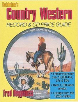 Paperback Goldmine's Country Western Record and CD Price Guide Book