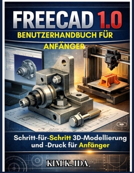 FREECAD 1.0 BENUTZERHANDBUCH FÜR ANFÄNGER: Schritt-für-Schritt 3D-Modellierung und -Druck für Anfänger (German Edition)