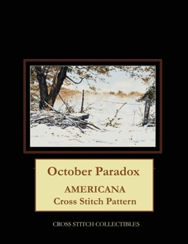 Paperback October Paradox: Americana Cross Stitch Pattern Book