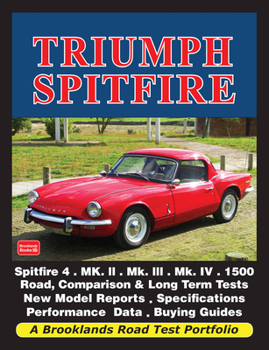 Paperback Triumph Spitfire Road Test Portfolio Book