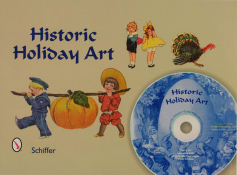 Hardcover Historic Holiday Art [With CDROM] Book