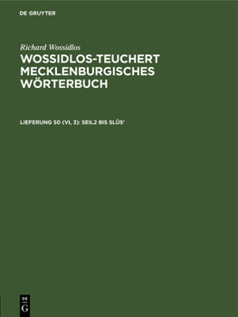 Hardcover Seil2 Bis Slüs' [German] Book