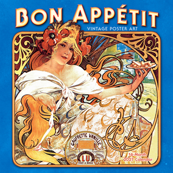 Calendar Bon Appétit: Vintage Food Posters [Multiple Languages] Book
