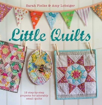 Paperback Little Quilts: 15 Step-By-Step Projects for Adorably Small Quilts Book