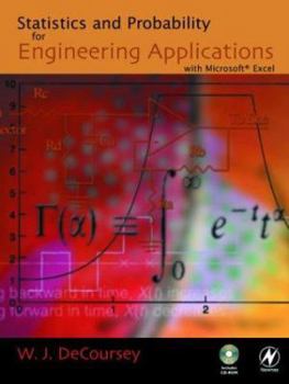 Hardcover Statistics and Probability for Engineering Applications Book