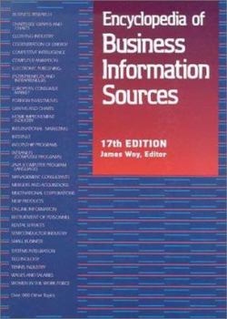 Hardcover Encyclopedia of Business Information Sources Book