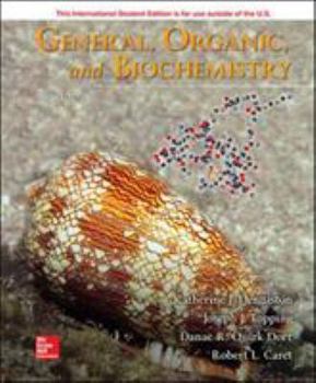 Paperback General, Organic, and Biochemistry Book