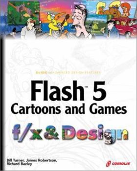 Paperback Flash 5 Cartoons and Games F/X & Design [With CDROM] Book